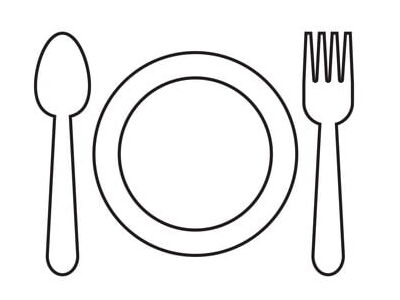 Utensil icon graphic design template vector